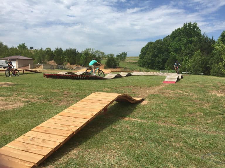 Mtn bike course Huntsville, AR